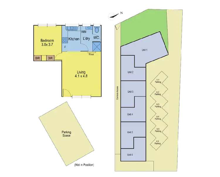 Floorplan of Homely unit listing, 5/1 Kinnordy Court, Hamlyn Heights VIC 3215