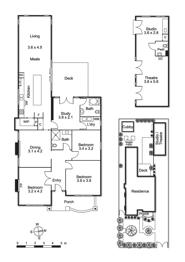 Floorplan of Homely house listing, 3 Poath Road, Murrumbeena VIC 3163