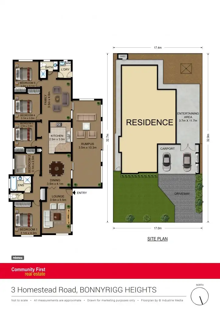 Floorplan of Homely house listing, 3 Homestead
Road, Bonnyrigg Heights NSW 2177