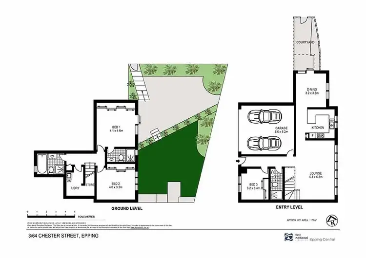 Floorplan of Homely townhouse listing, 3/64-66 Chester Street, Epping NSW 2121