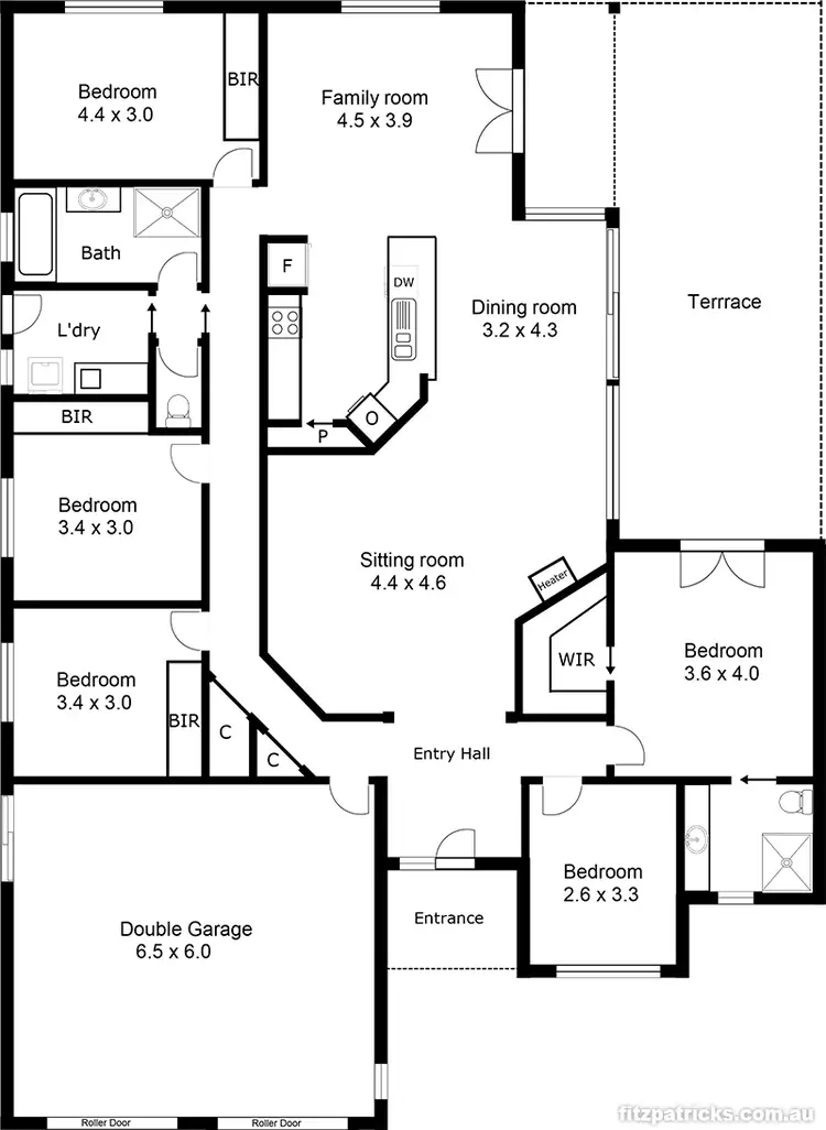Floorplan of Homely rural property listing, 150 Gelston Heights Road, Gelston Park NSW 2650