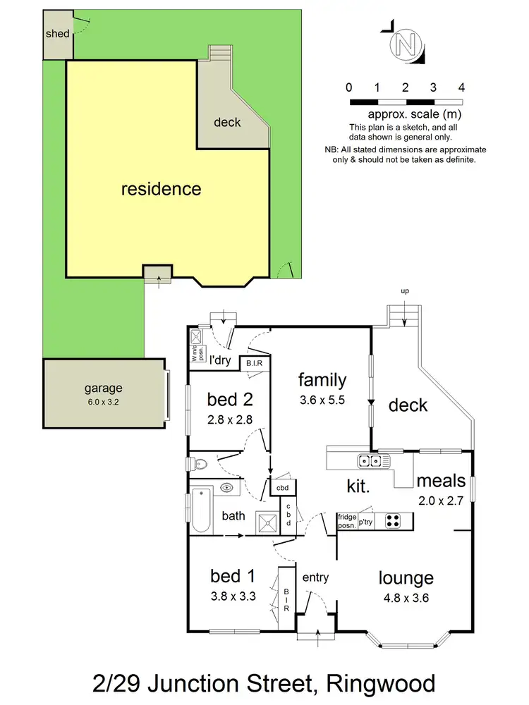 Floorplan of Homely unit listing, 2/29 Junction Street, Ringwood VIC 3134