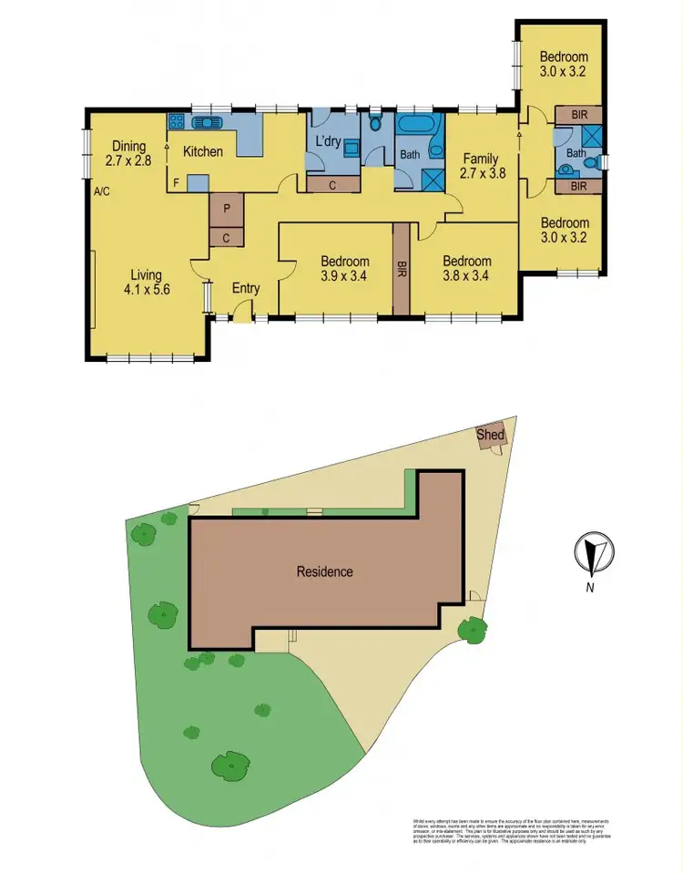Floorplan of Homely house listing, 1 Duke Court, Bundoora VIC 3083