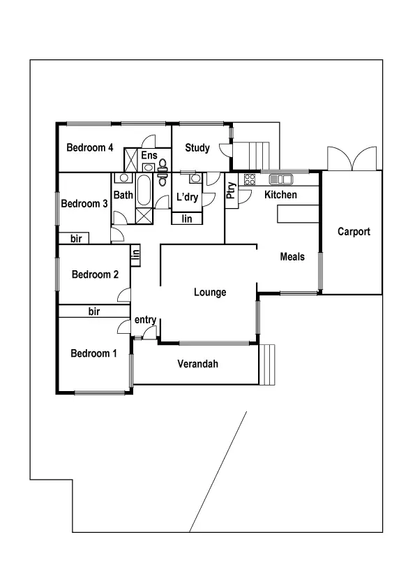 Floorplan of Homely house listing, 77 Mahoneys Road, Reservoir VIC 3073