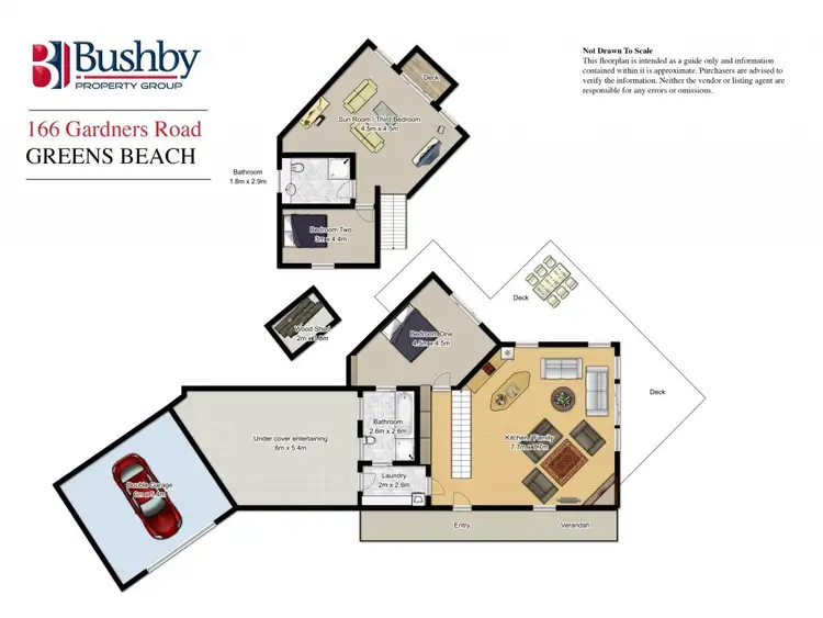 Floorplan of Homely house listing, 166 Gardners Road, Greens Beach TAS 7270