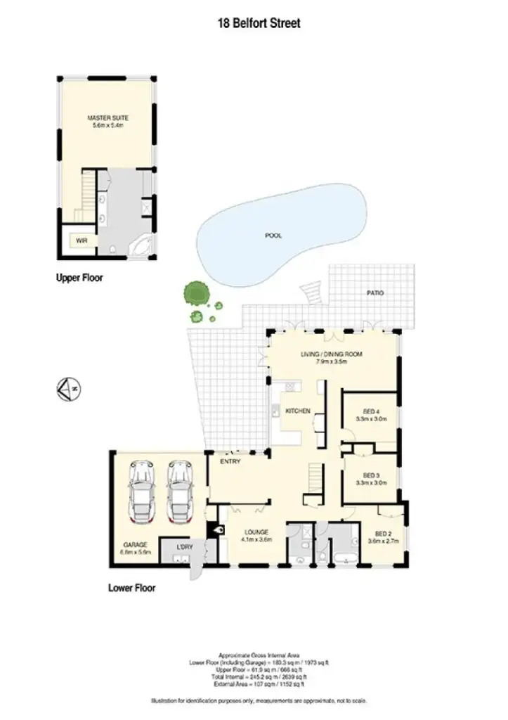 Floorplan of Homely house listing, 18 Belfort Street, Stafford Heights QLD 4053