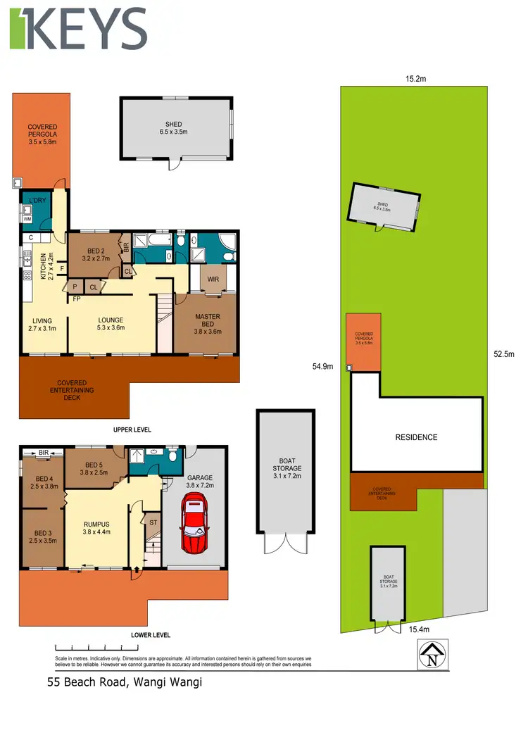 Floorplan of Homely house listing, 55 Beach Road, Wangi Wangi NSW 2267