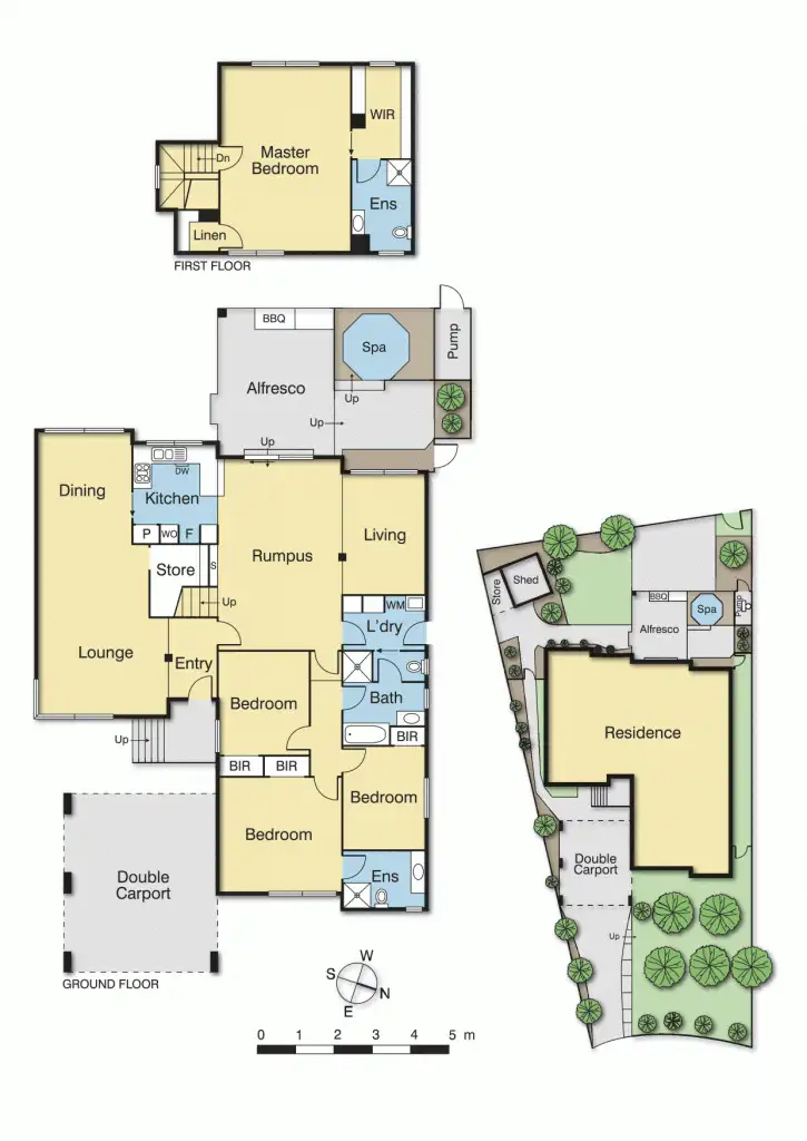 Floorplan of Homely house listing, 5 Glencairn Court, Eltham North VIC 3095