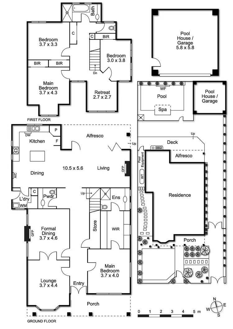 Floorplan of Homely house listing, 13 Gwendoline Avenue, Bentleigh VIC 3204