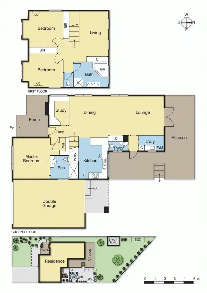 Floorplan of Homely house listing, 5 Coventry Street, Montmorency VIC 3094