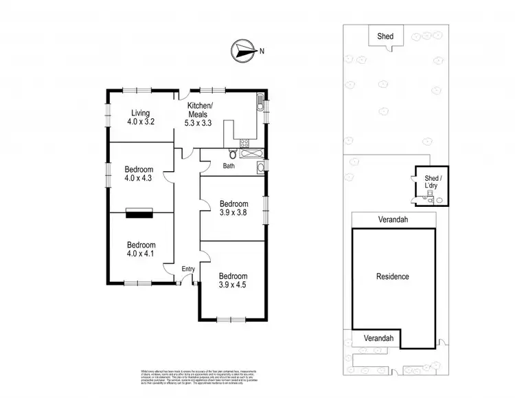 Floorplan of Homely house listing, 19 Mason Street, Northcote VIC 3070