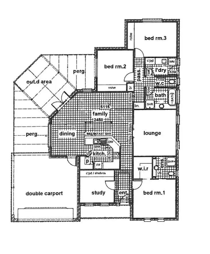 Floorplan of Homely house listing, 9 Lauren Close, Gol Gol NSW 2738