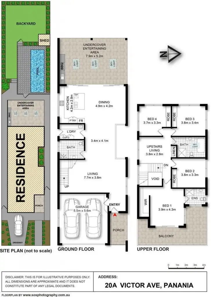 Floorplan of Homely house listing, 20A Victor Avenue, Panania NSW 2213
