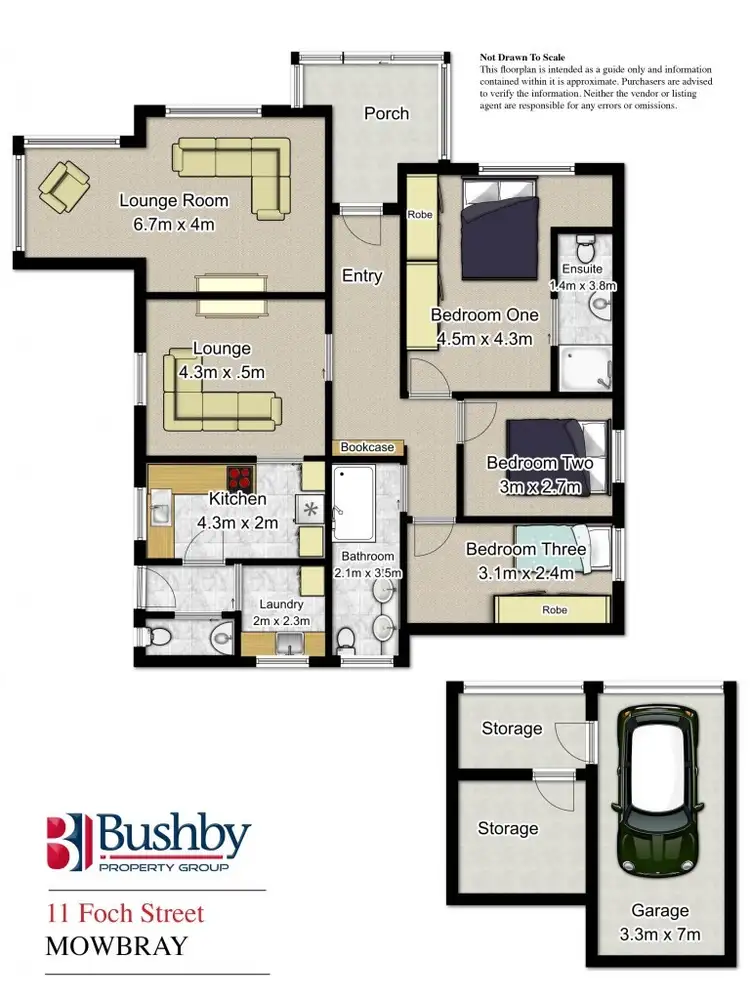 Floorplan of Homely house listing, 11 Foch Street, Mowbray TAS 7248
