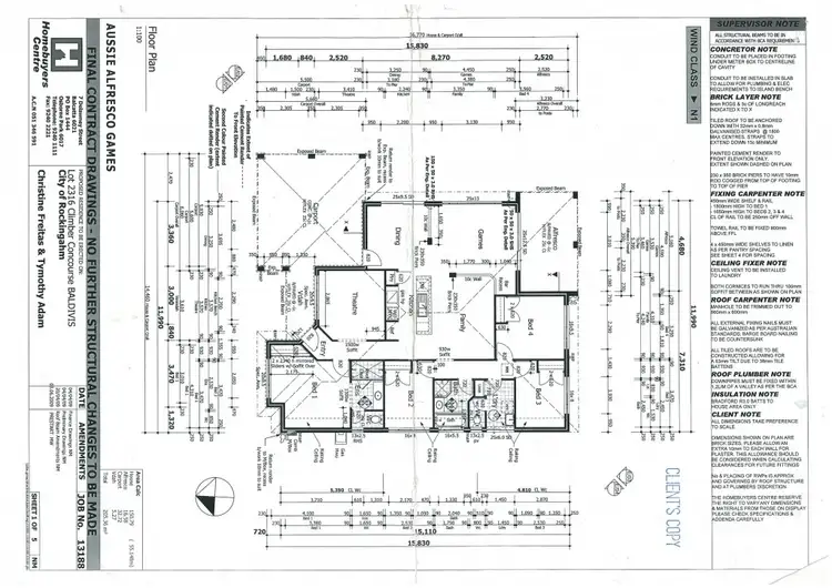 Floorplan of Homely house listing, 29 Climber Concourse, Baldivis WA 6171