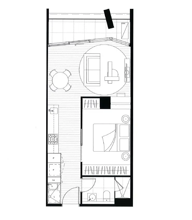 Floorplan of Homely apartment listing, 116/139 Queensberry Street, Carlton VIC 3053