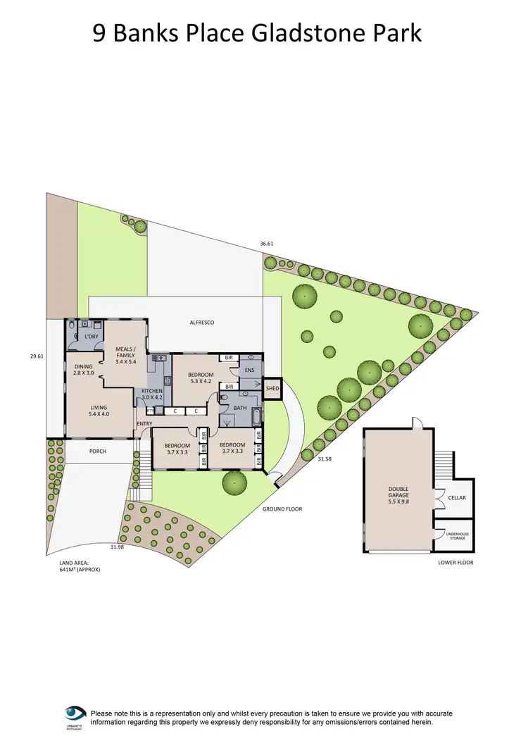 Floorplan of Homely house listing, 9 Banks Place, Gladstone Park VIC 3043