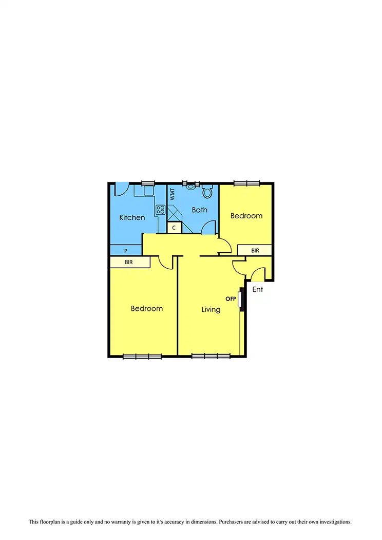 Floorplan of Homely apartment listing, 8/44 Eildon Road, St Kilda VIC 3182