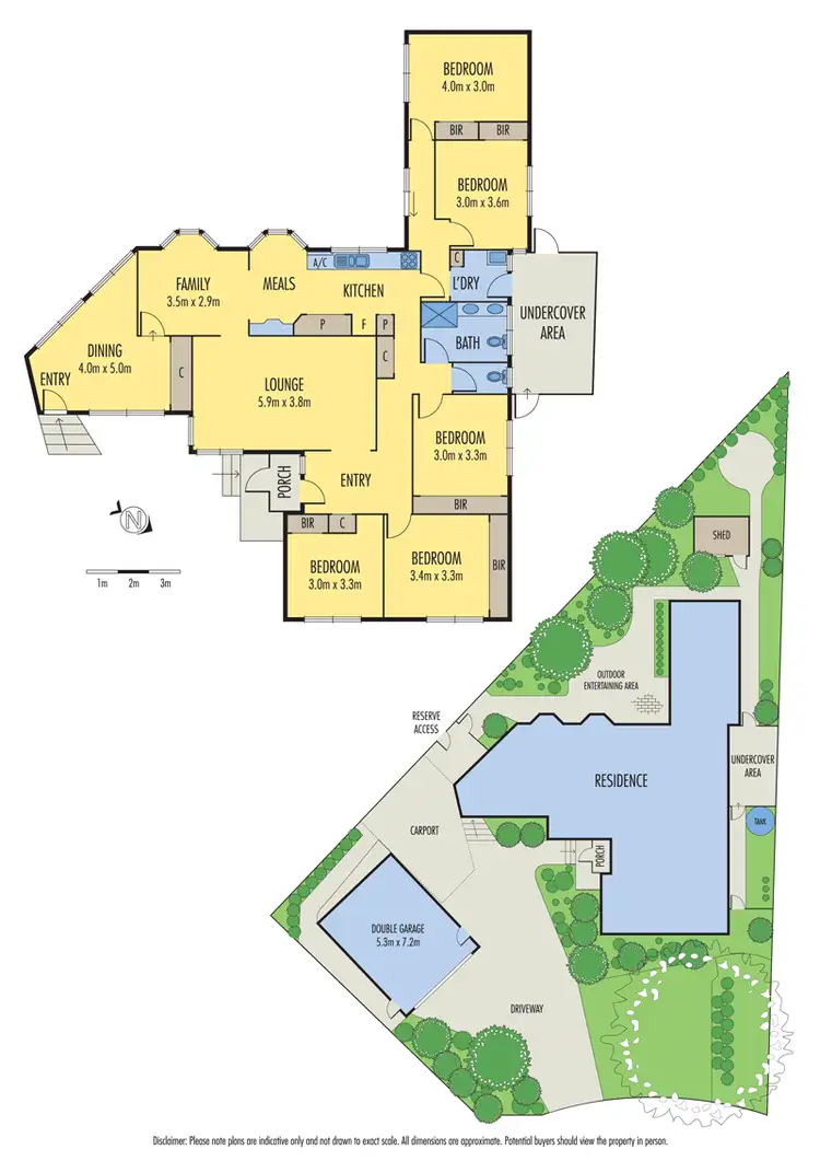 Floorplan of Homely house listing, 6 Reark Court, Templestowe VIC 3106