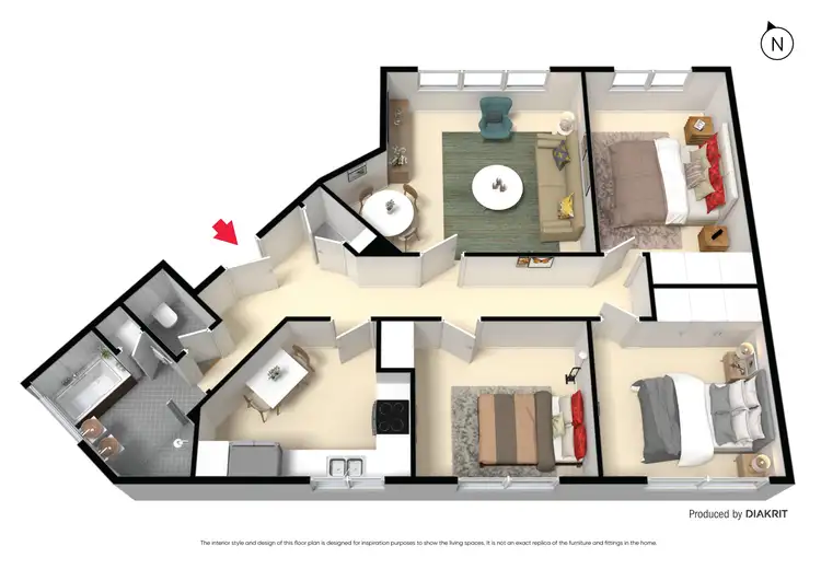 Floorplan of Homely apartment listing, 6/637 Orrong Road, Toorak VIC 3142