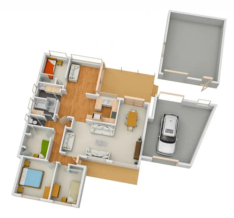 Floorplan of Homely house listing, 16 Verdi Glen, St Clair NSW 2759