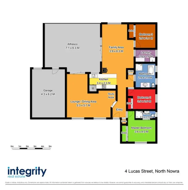 Floorplan of Homely house listing, 4 Lucas Street, North Nowra NSW 2541