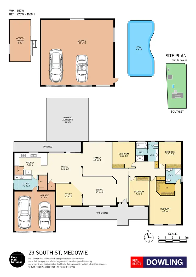Floorplan of Homely house listing, 29 South Street, Medowie NSW 2318