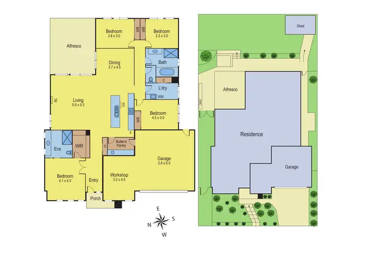Floorplan of Homely house listing, 60 Treefern Street, Leopold VIC 3224