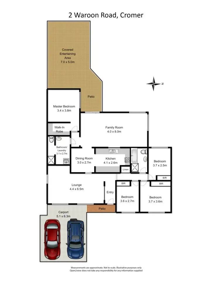 Floorplan of Homely house listing, 2 Waroon Road, Cromer NSW 2099