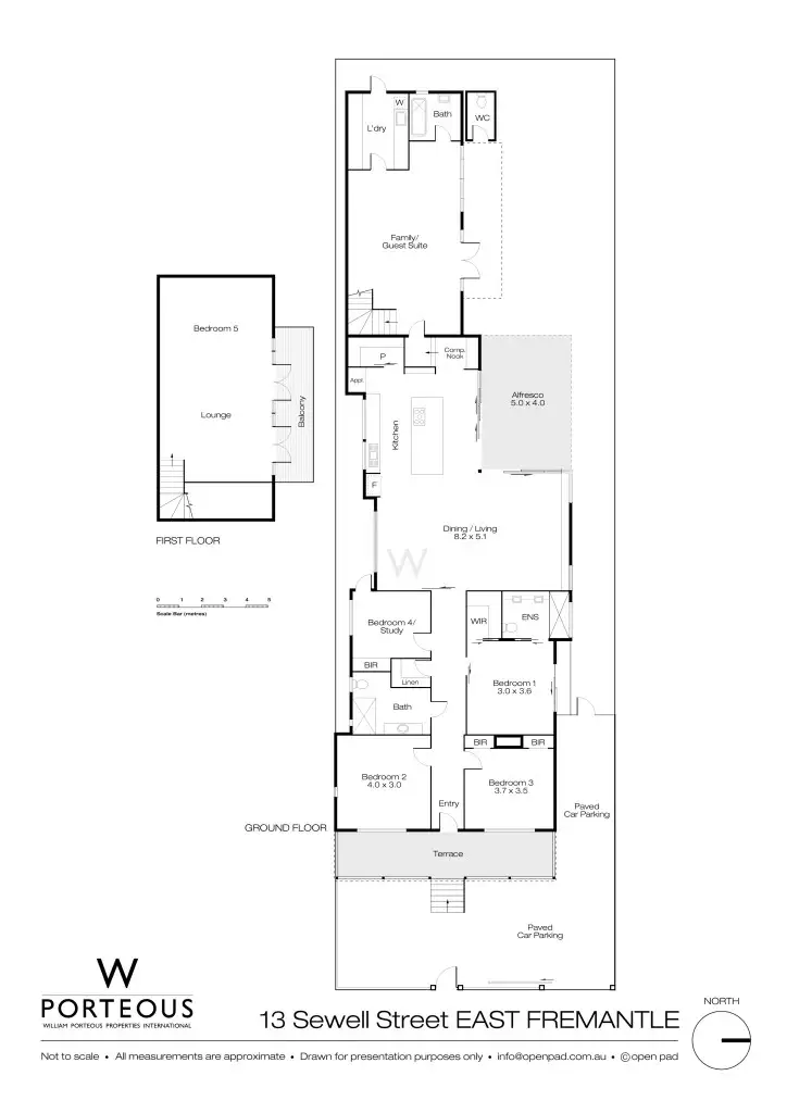 Floorplan of Homely house listing, 13 Sewell Street, East Fremantle WA 6158