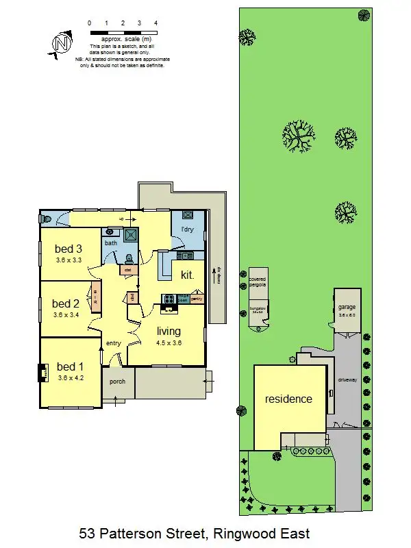 Floorplan of Homely house listing, 53 Patterson Street, Ringwood East VIC 3135