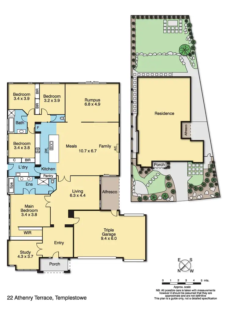 Floorplan of Homely house listing, 22 Athenry Terrace, Templestowe VIC 3106