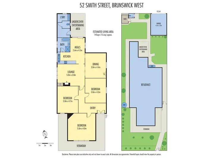 Floorplan of Homely house listing, 52 Smith Street, Brunswick West VIC 3055