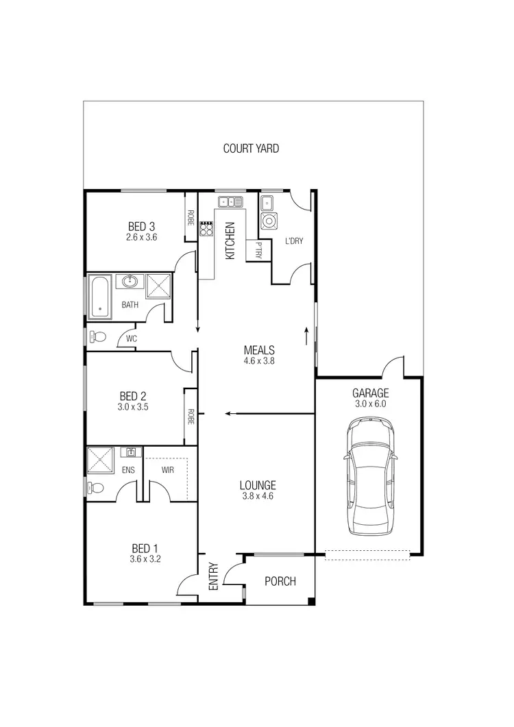 Floorplan of Homely house listing, 21/4-16 Melaleuca Drive, Meadow Heights VIC 3048