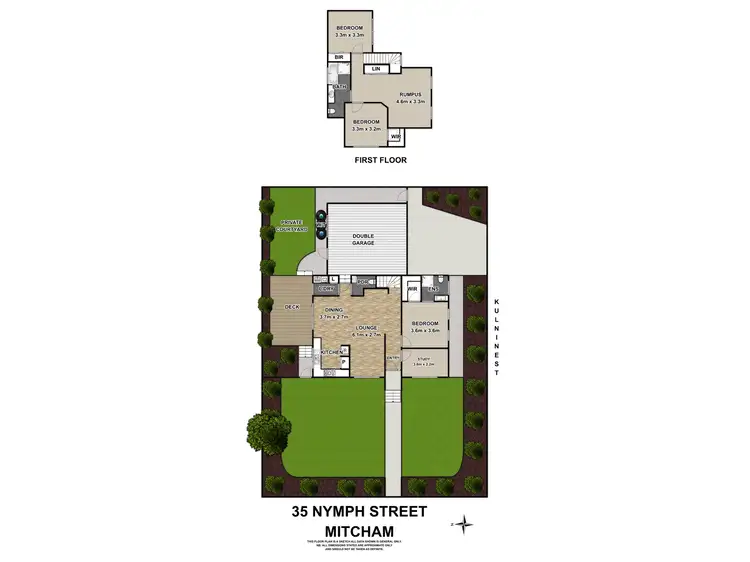 Floorplan of Homely house listing, 35 Nymph Street, Mitcham VIC 3132