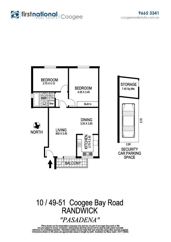 Floorplan of Homely unit listing, 10/49-51 Coogee Bay Road, Randwick NSW 2031