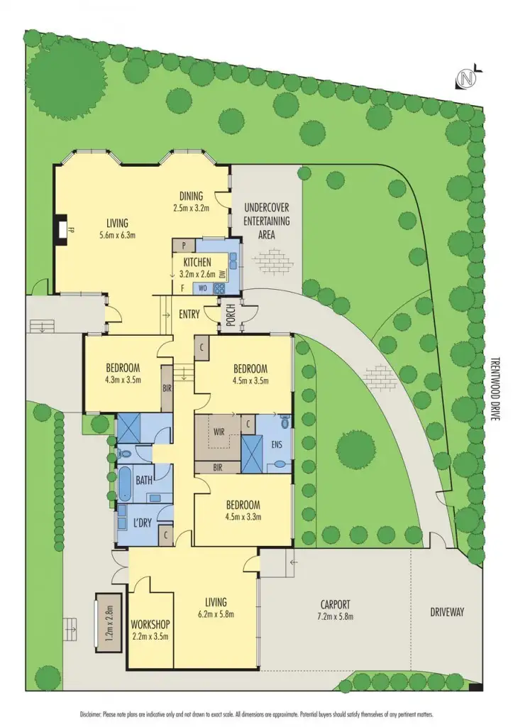 Floorplan of Homely house listing, 19 Queens Park Road, Highton VIC 3216
