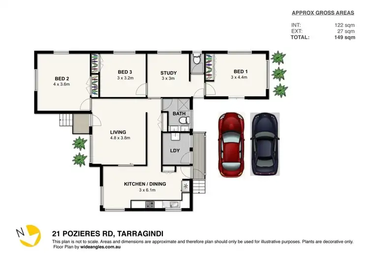 Floorplan of Homely house listing, 21 Pozieres Road, Tarragindi QLD 4121