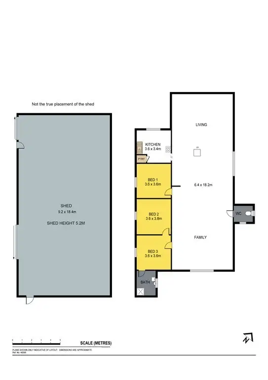 Floorplan of Homely house listing, 240 Giris Road, Longlea VIC 3551