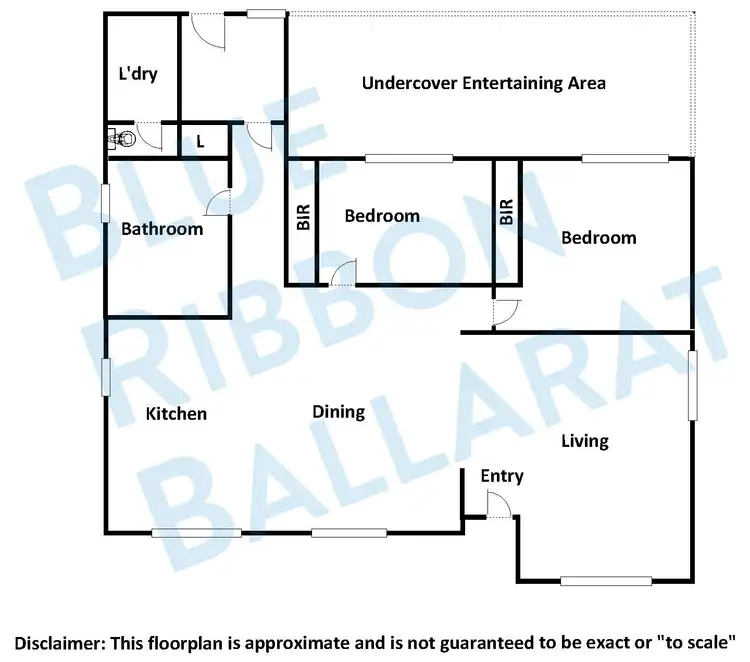 Floorplan of Homely house listing, 105 Webb Avenue, Ballarat Central VIC 3350
