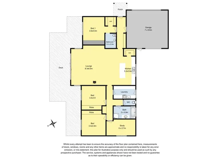 Floorplan of Homely house listing, 38 Beal Street, Birregurra VIC 3242