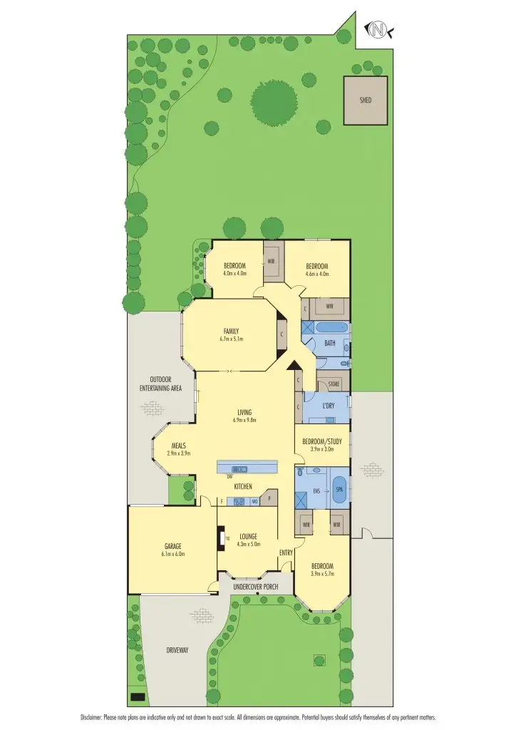 Floorplan of Homely house listing, 15 Munro Avenue, Edithvale VIC 3196