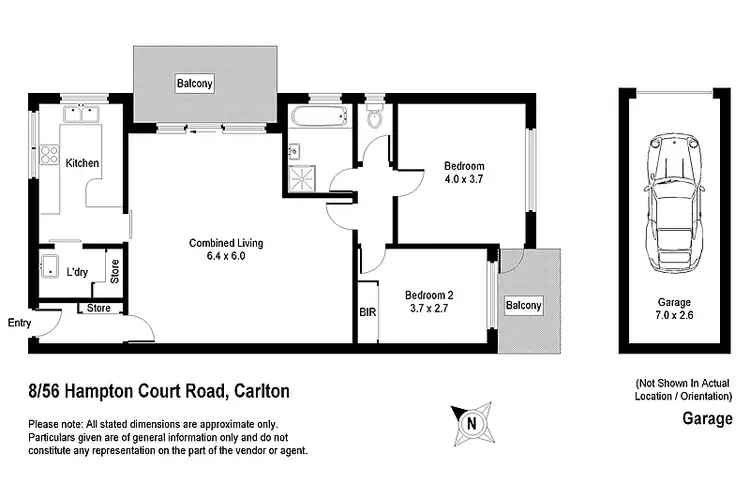 Floorplan of Homely unit listing, 8/56 Hampton Court Road, Carlton NSW 2218