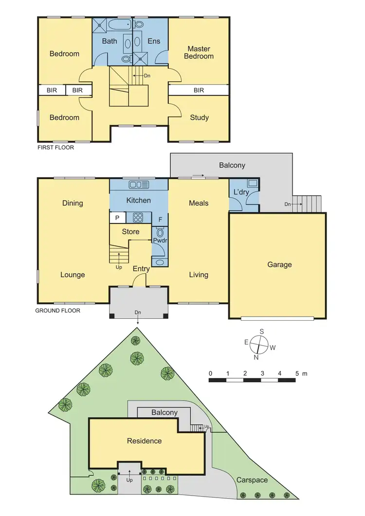 Floorplan of Homely townhouse listing, 1/1455 Main Road, Eltham VIC 3095