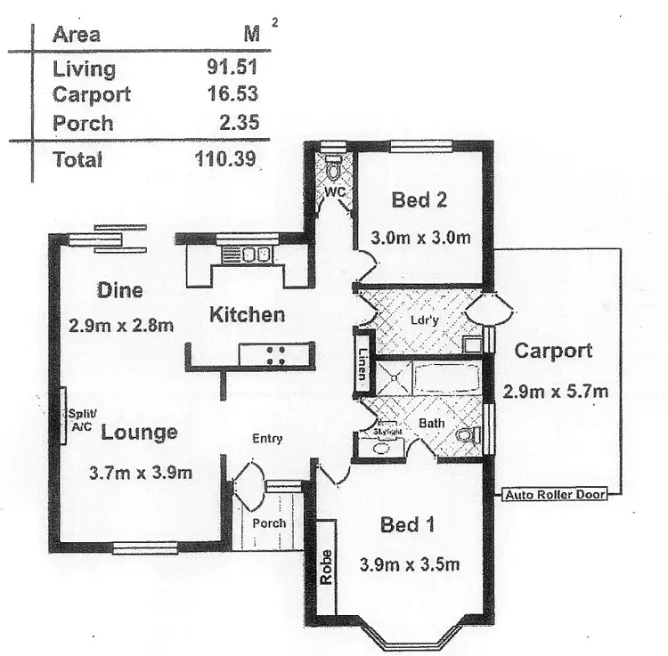 Floorplan of Homely house listing, Residence 6/508 Magill Road, Magill SA 5072