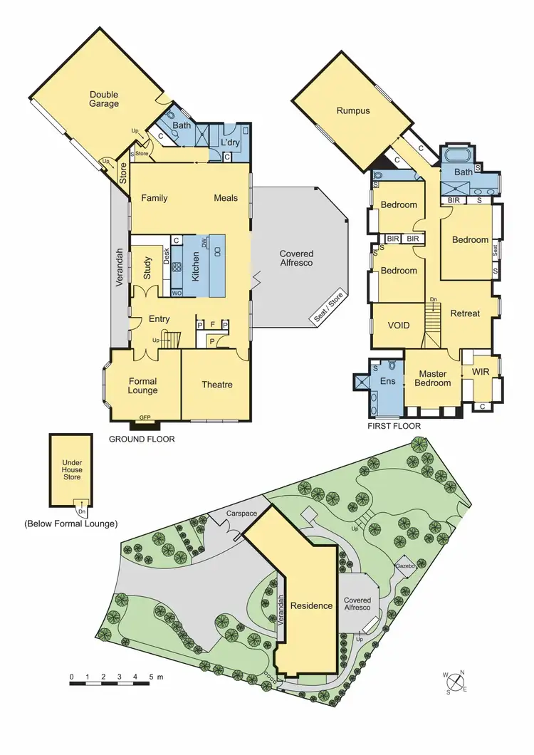 Floorplan of Homely house listing, 9 Melissa Court, Eltham North VIC 3095