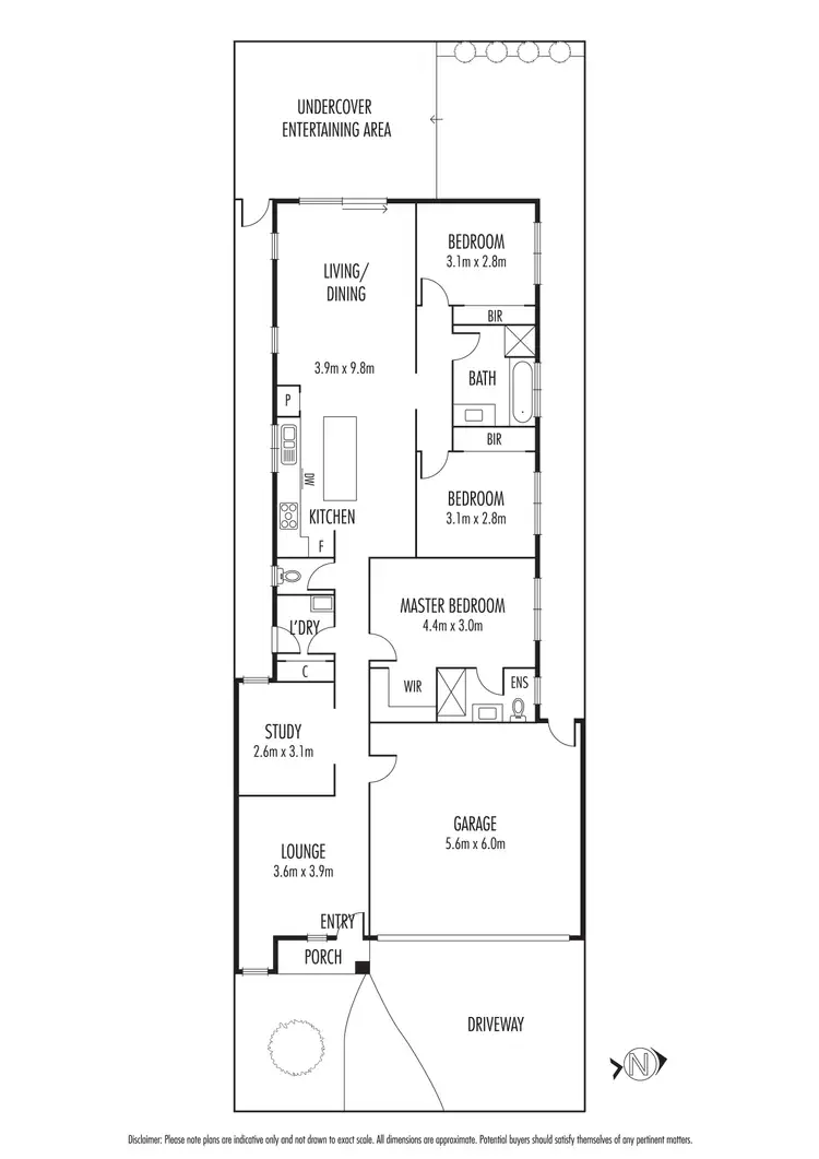 Floorplan of Homely house listing, 17 Samaria Street, Tarneit VIC 3029