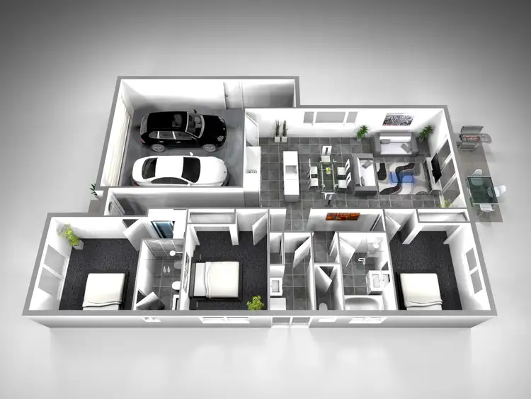 Floorplan of Homely house listing, LOT 1, 126 Garling St, Willagee WA 6156