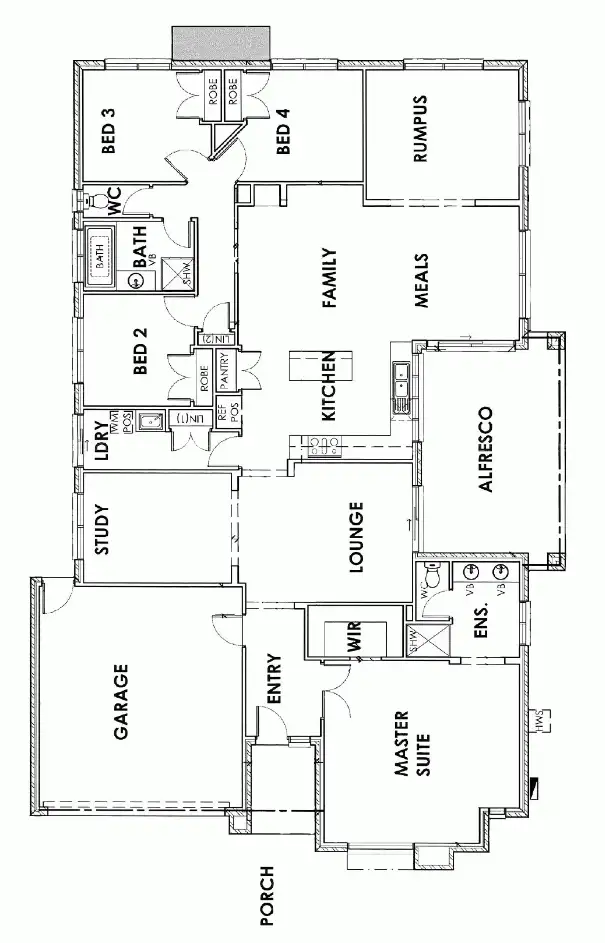 Floorplan of Homely house listing, 13 Lindholme Way, Williams Landing VIC 3027