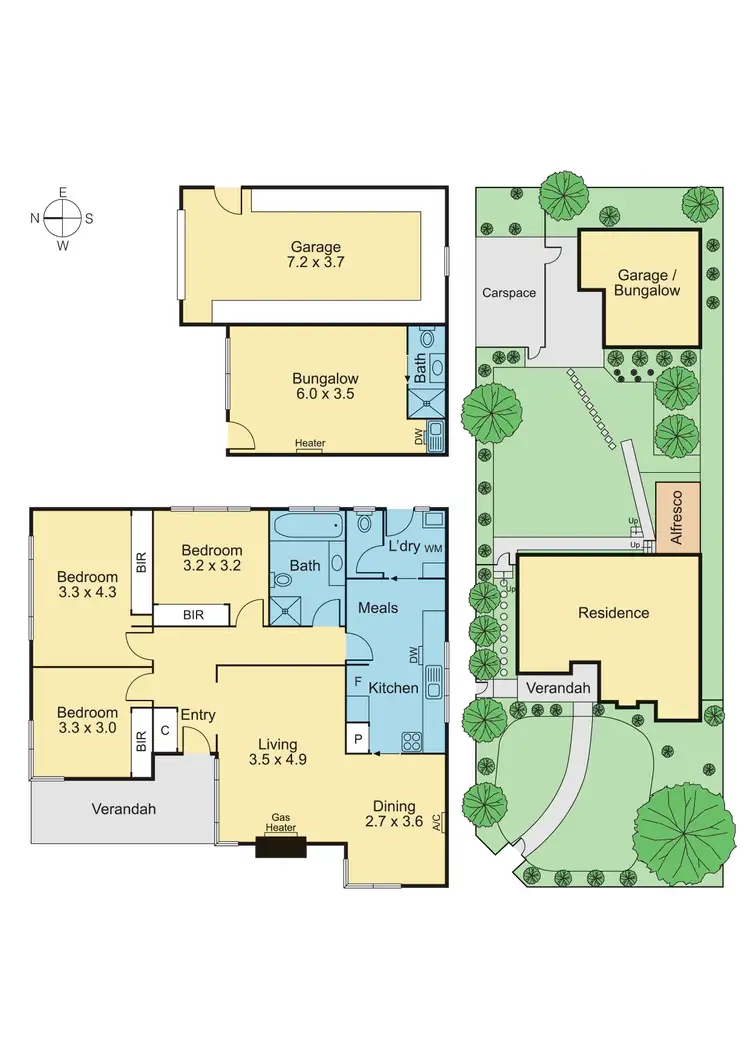 Floorplan of Homely house listing, 5 Adele Street, Vermont VIC 3133